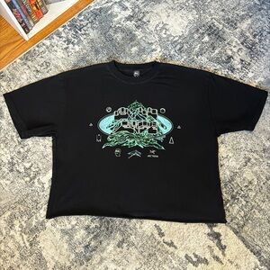 Brain Dead x Arc’teryx All Rise Black T Shirt